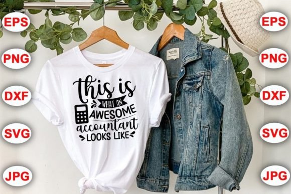 Awesome Accountant Graphics for Crafts