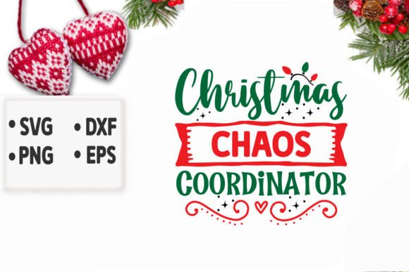 Christmas Chaos Coordinator Graphics for Crafts