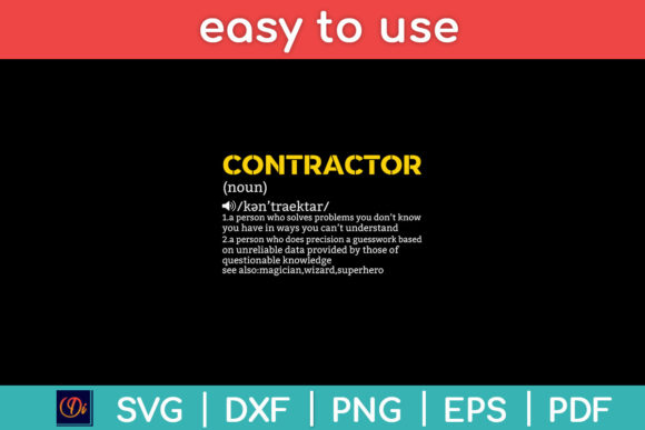 Contractor Definition Construction Funny Graphics for Bloggers