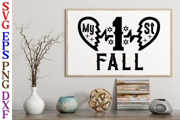My 1 St Fall Svg Design for Crafts and Graphics