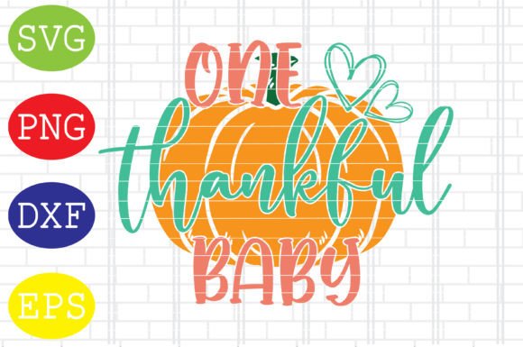 Thankful Baby Graphics for Seasonal Branding